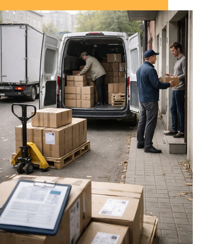 Доставка грузов от двери до двери с таможней от 45491 руб.