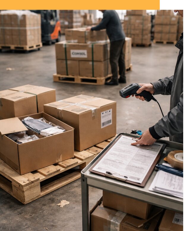 Сборные грузы из Китая: доставка, склад и таможня от 18196