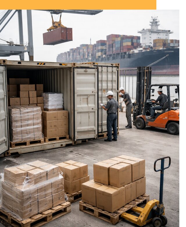 Контейнерные перевозки из Китая под ключ от 121308 руб/контейнер