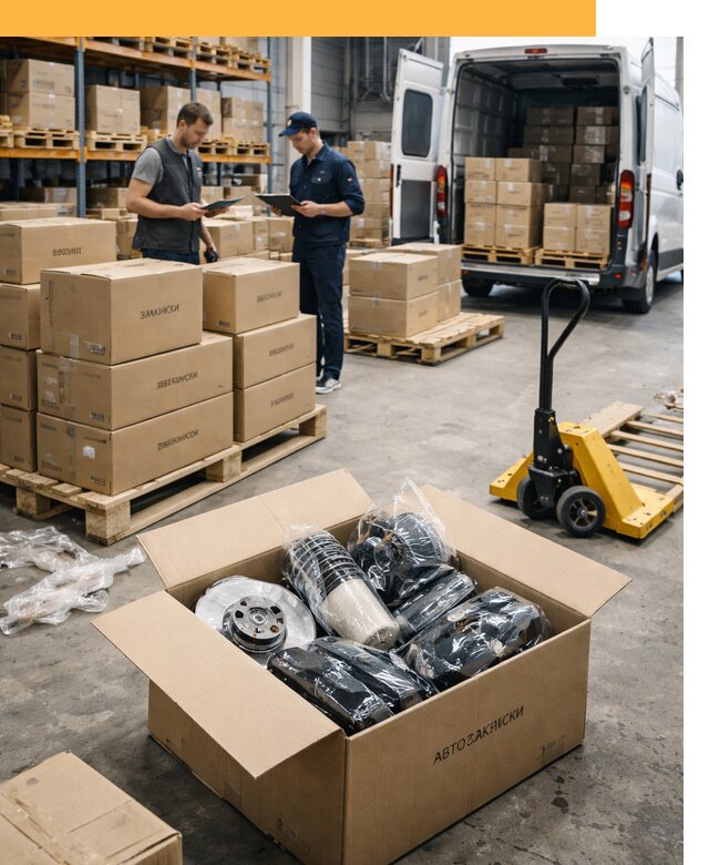 Доставка автозапчастей из Европы от 12636 руб быстро и надёжно