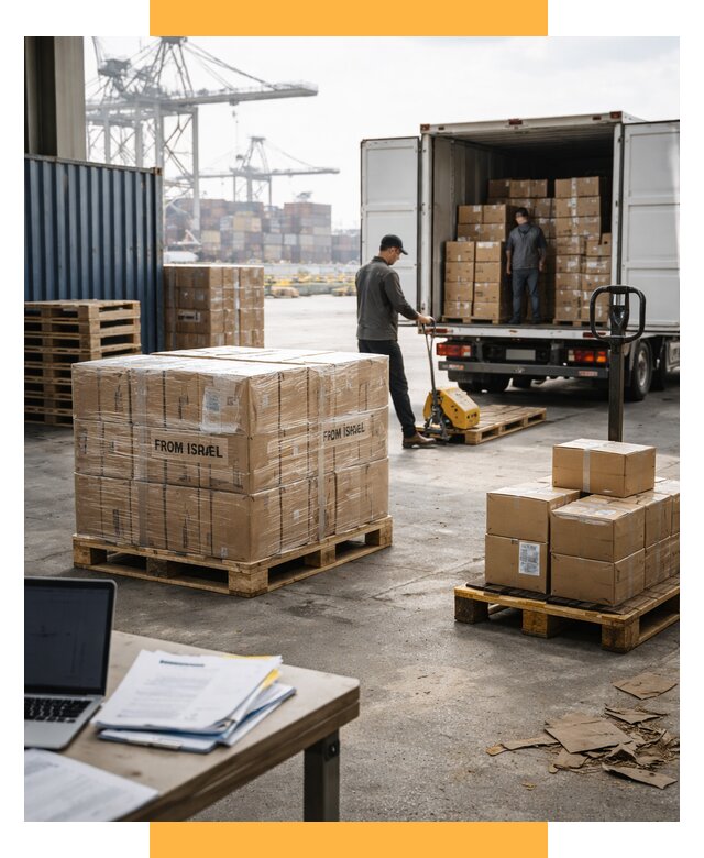 Доставка грузов из Израиля от 15164 р., логистика от СетСервис-Мир