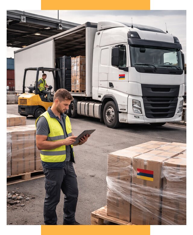 Автоперевозки из Армении от 96036 р. — услуги СетСервис-Мир