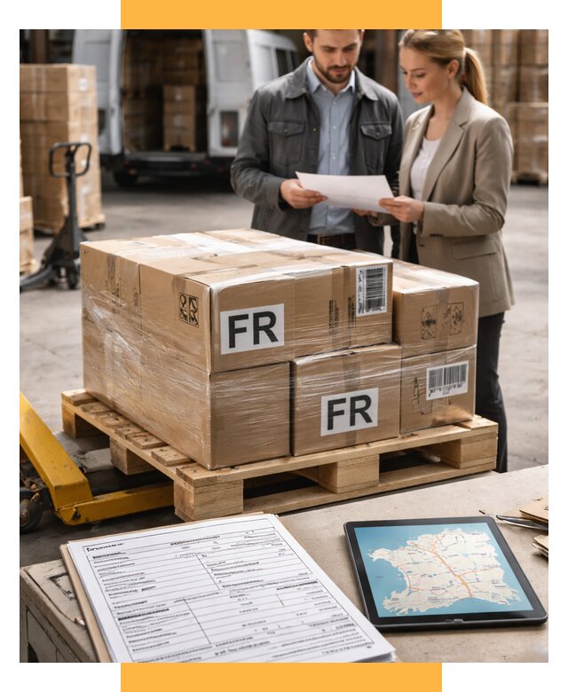 Доставка грузов в Францию от 25273 р., логистика СетСервис-Мир