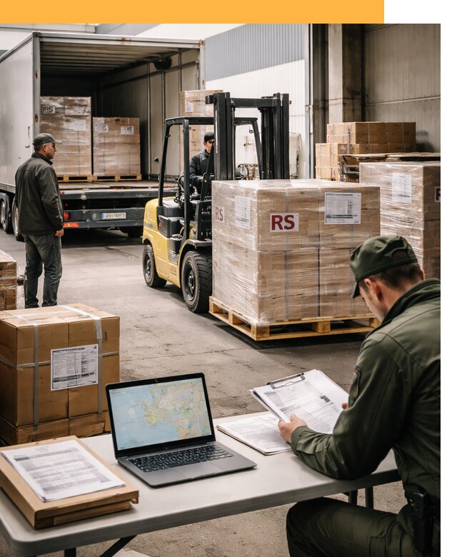 Доставка грузов в Сербию от 45491 руб, международные перевозки