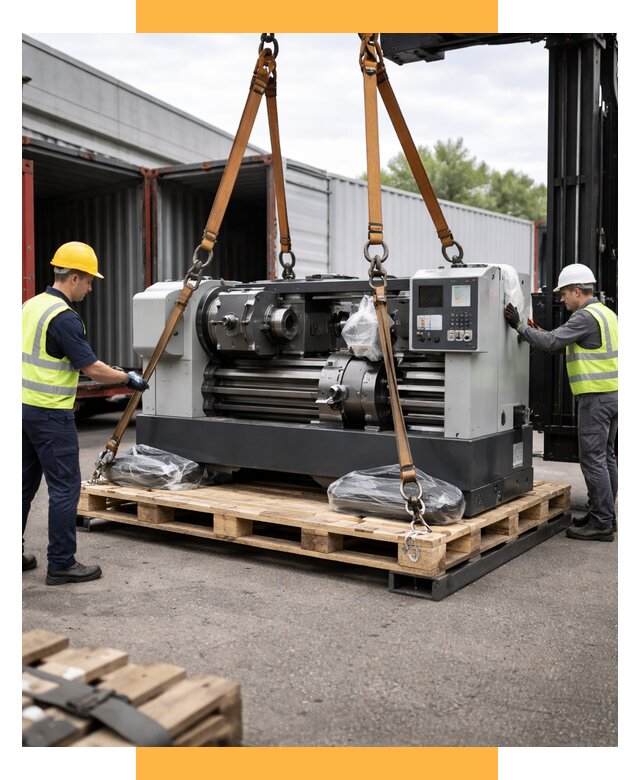 Перевозка станков и таможня от 60654 р. | СетСервис-Мир логистика