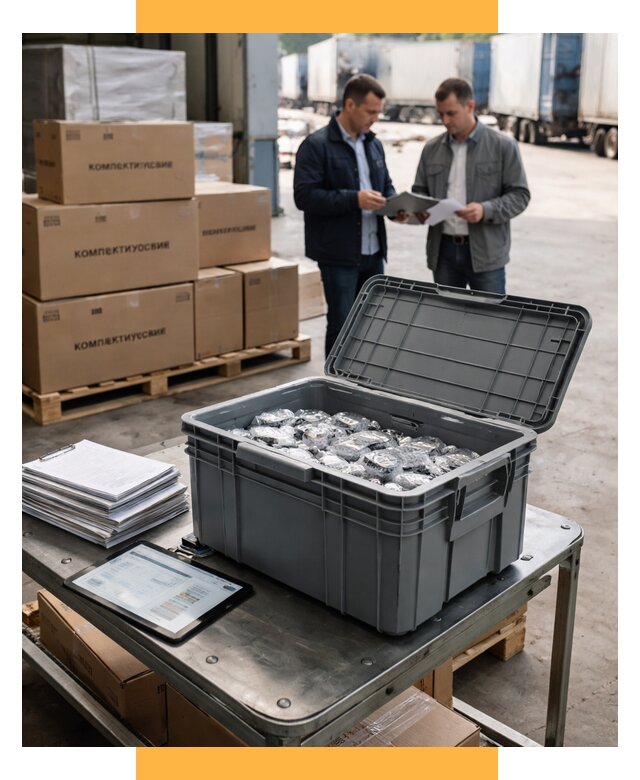 Перевозка комплектующих из Китая от 6571 р. | СетСервис-Мир