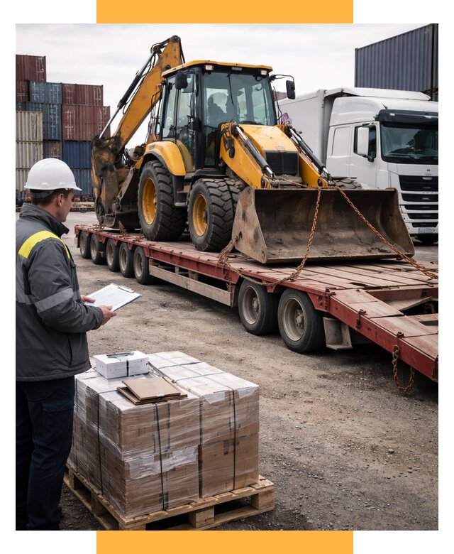 Международная перевозка спецтехники от 45491 р., СетСервис-Мир