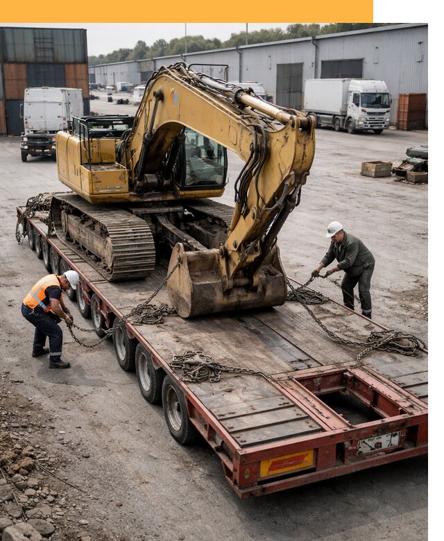 Перевозка спецтехники по России и миру от 45491 руб