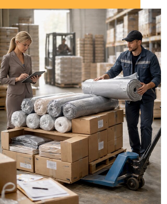 Перевозка текстиля по миру от 15164 руб. с таможней и страхованием