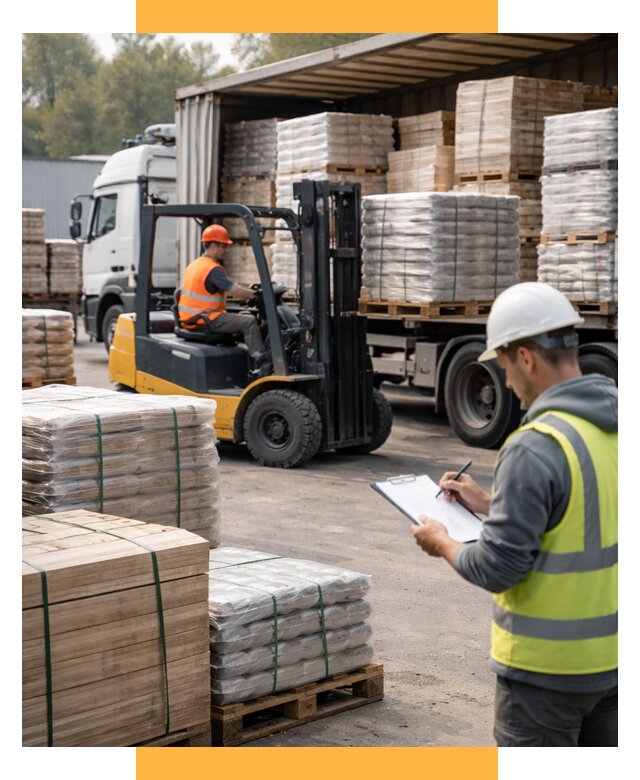 Перевозка строительных материалов от 5560 р. | СетСервис-Мир