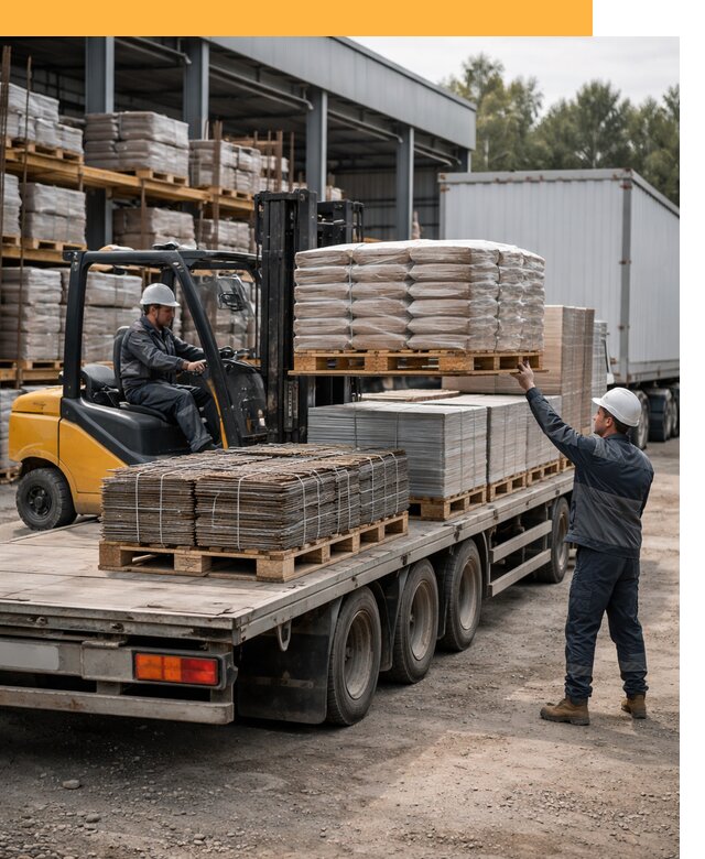 Перевозка строительных материалов по миру от 5560 руб