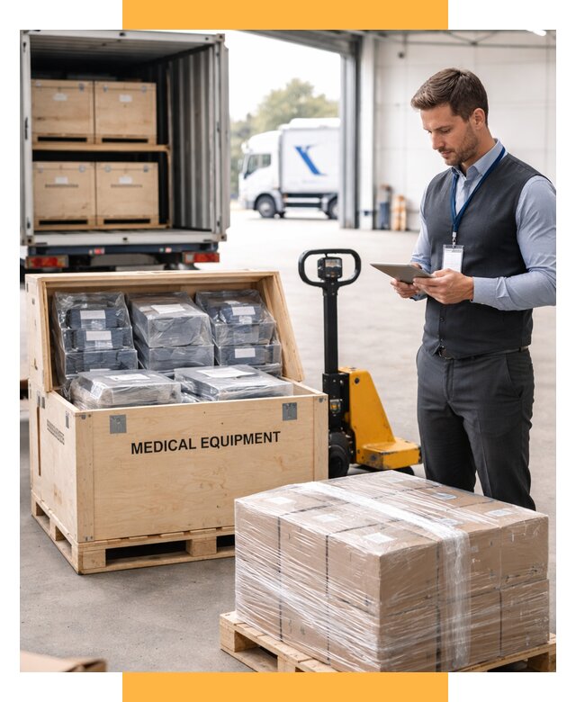 Перевозка медицинского оборудования от 15164 р. в СетСервис-Мир