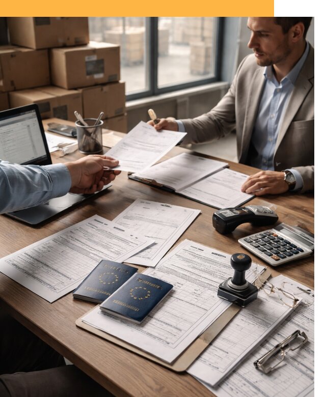 Таможенное оформление грузов из Европы от 8593 руб