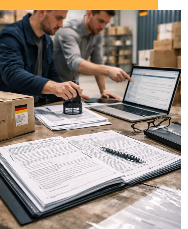 Таможенное оформление грузов из Германии от 9098 руб.
