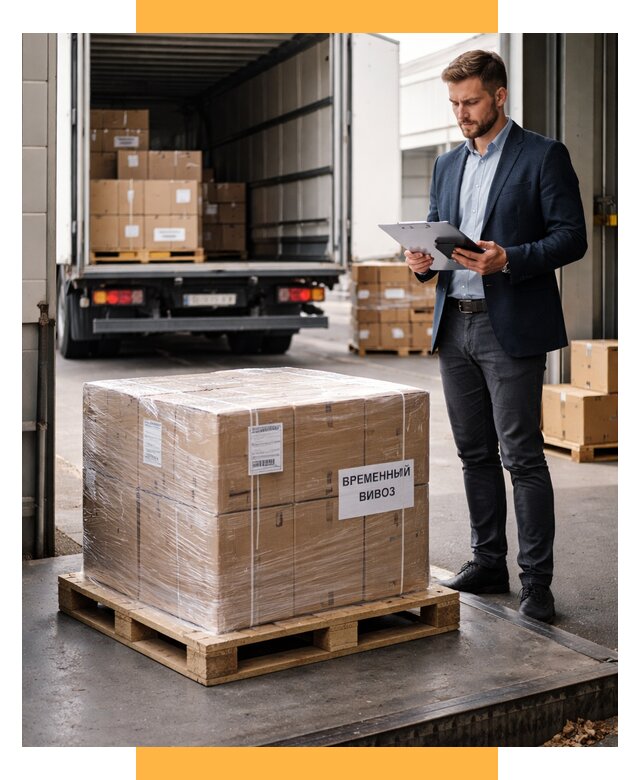 Временный вывоз товаров под ключ от 8087 р. | СетСервис-Мир