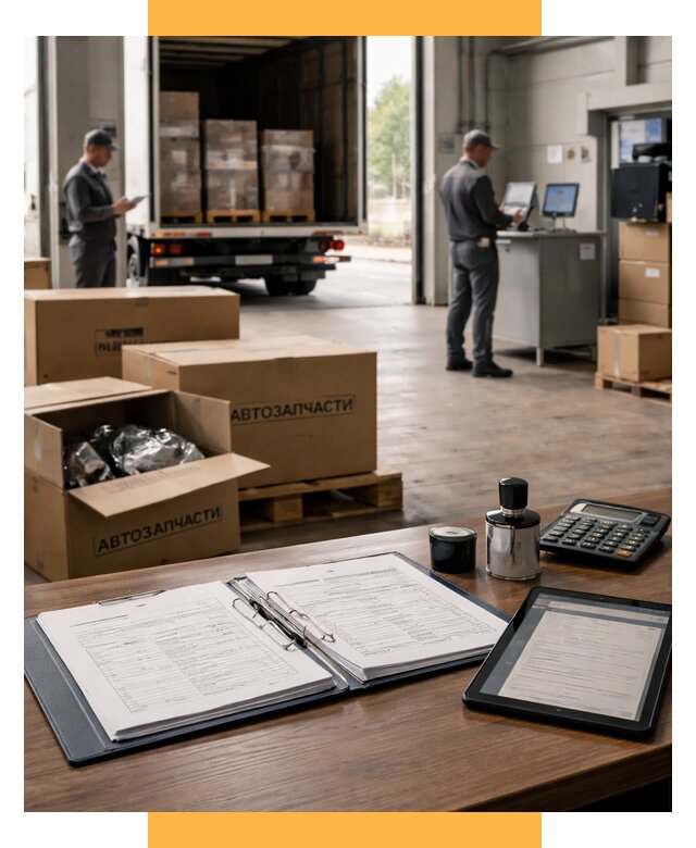 Таможенное оформление автозапчастей под ключ от 8593 р., СетСервис-Мир