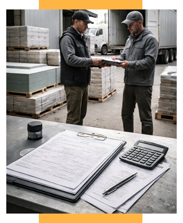 Таможенное оформление стройматериалов от 8593 р. | СетСервис-Мир
