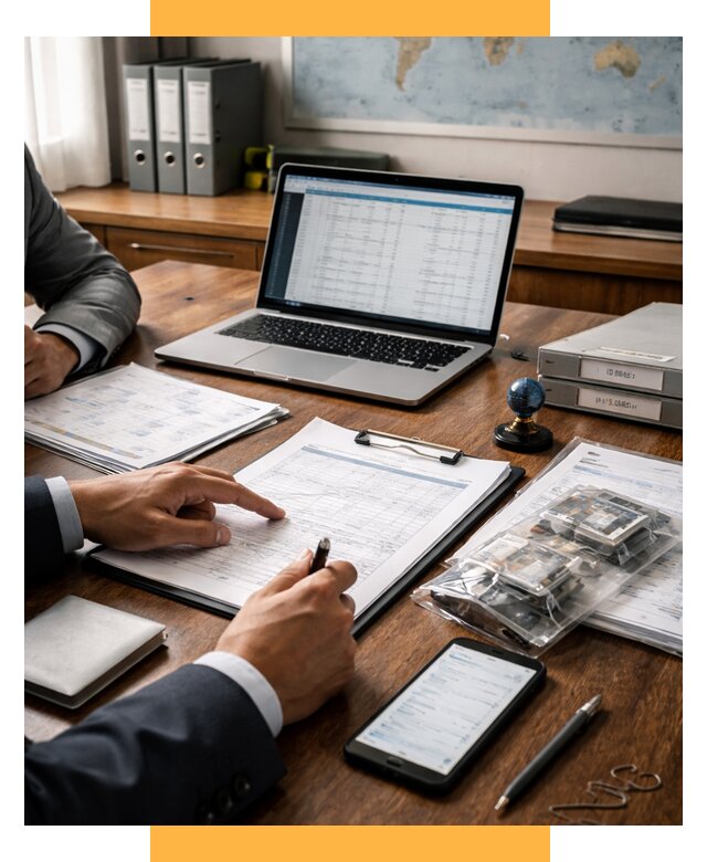 Проверка поставщика за рубежом от 8593 р. | СетСервис-Мир аудит